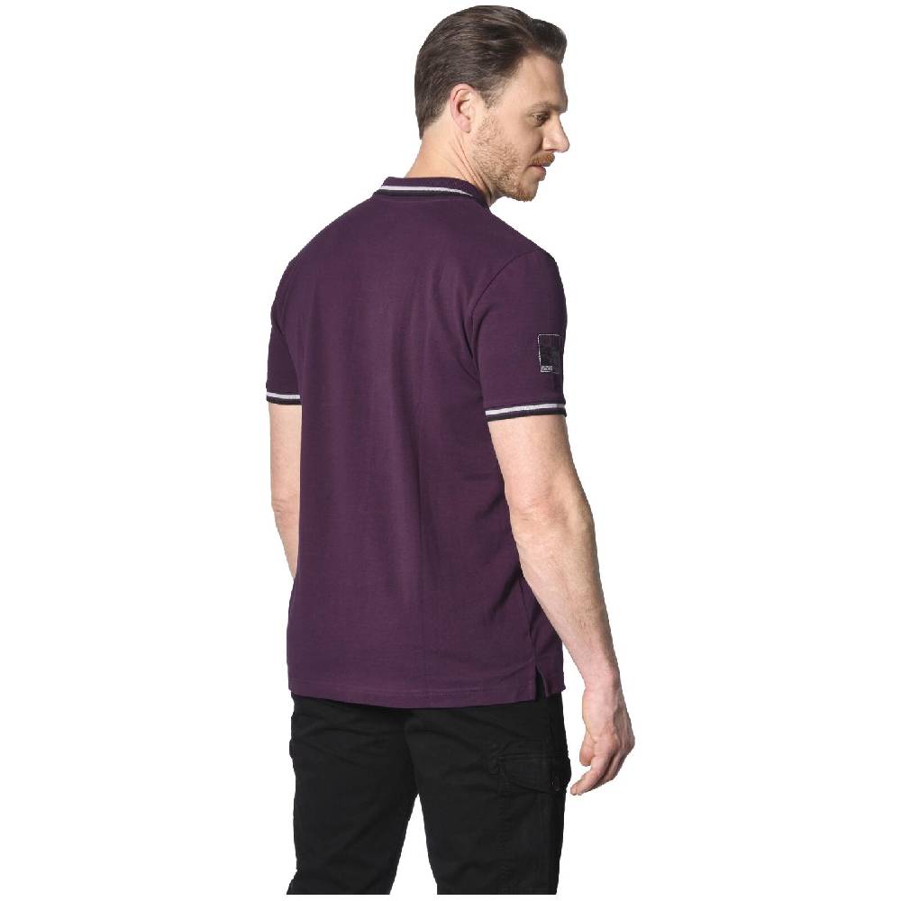 Jan Vanderstorm Poloshirt FRETU dunkelrot Bis zu 50% Rabatt