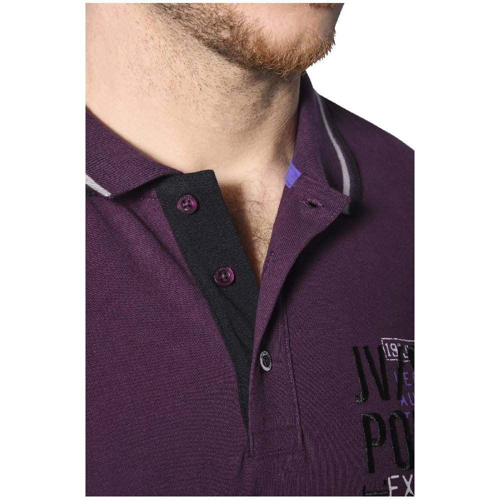 Jan Vanderstorm Poloshirt FRETU dunkelrot Bis zu 50% Rabatt