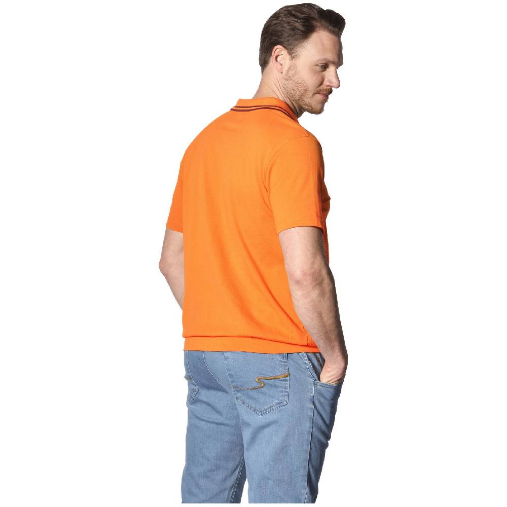 Jan Vanderstorm Poloshirt HROLFMUND orange Discount Store für neue Produkte