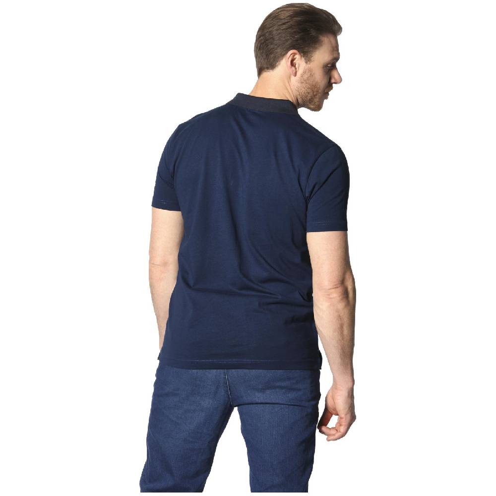 Jan Vanderstorm Poloshirt GIZUR royal blau Fabrikladen
