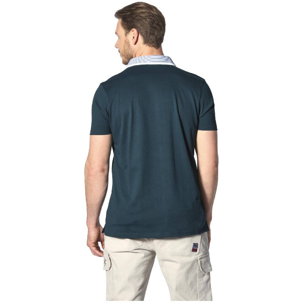 Jan Vanderstorm Poloshirt DANHY petrol 50% Rabatt für begrenzte Zeit