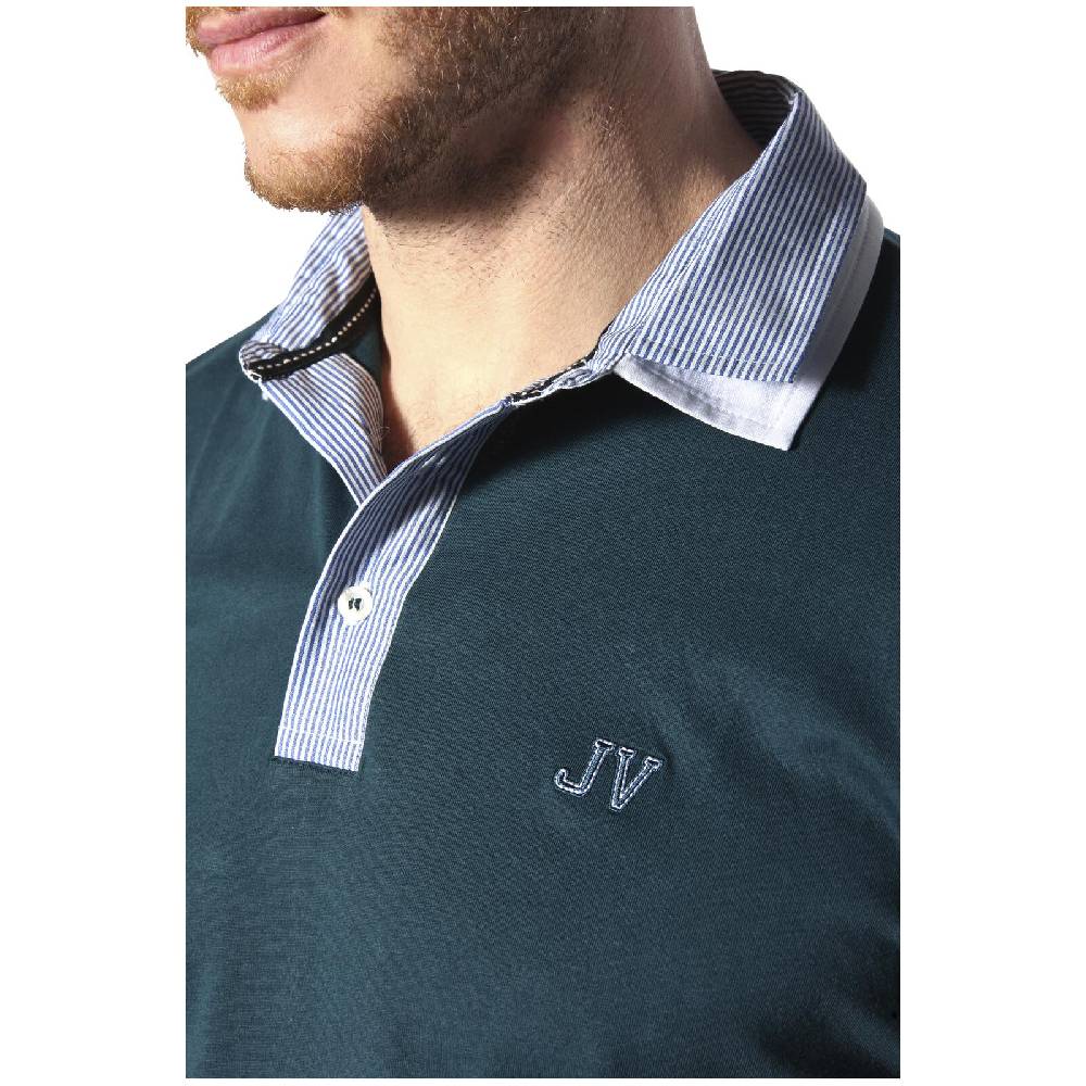 Jan Vanderstorm Poloshirt DANHY petrol 50% Rabatt für begrenzte Zeit