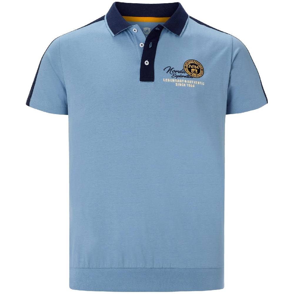 Jan Vanderstorm Poloshirt EGRON blau Auslauf