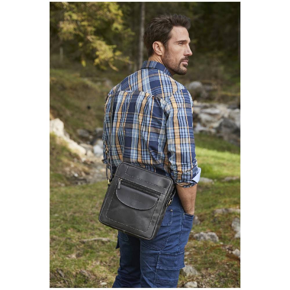 Jan Vanderstorm Tasche DIETGER schwarz Top Angebot