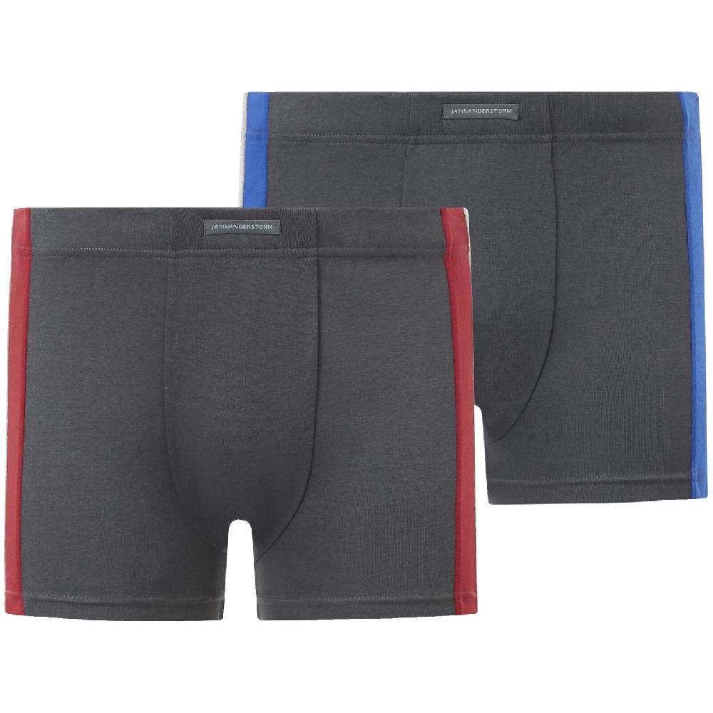Jan Vanderstorm 2er Pack Retropant YNGVY dunkelgrau Riesige Ersparnisse