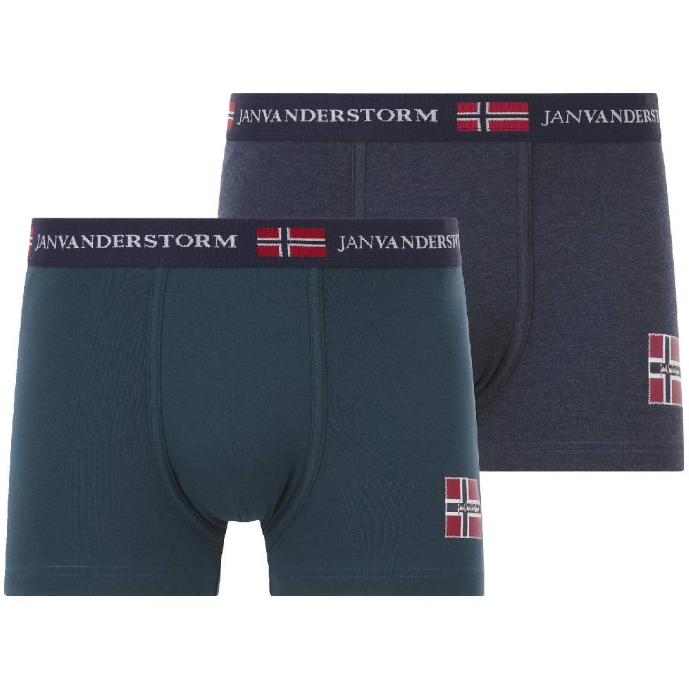 Jan Vanderstorm 2er Pack Retropant TEM petrol blau Letzte 3 Tage