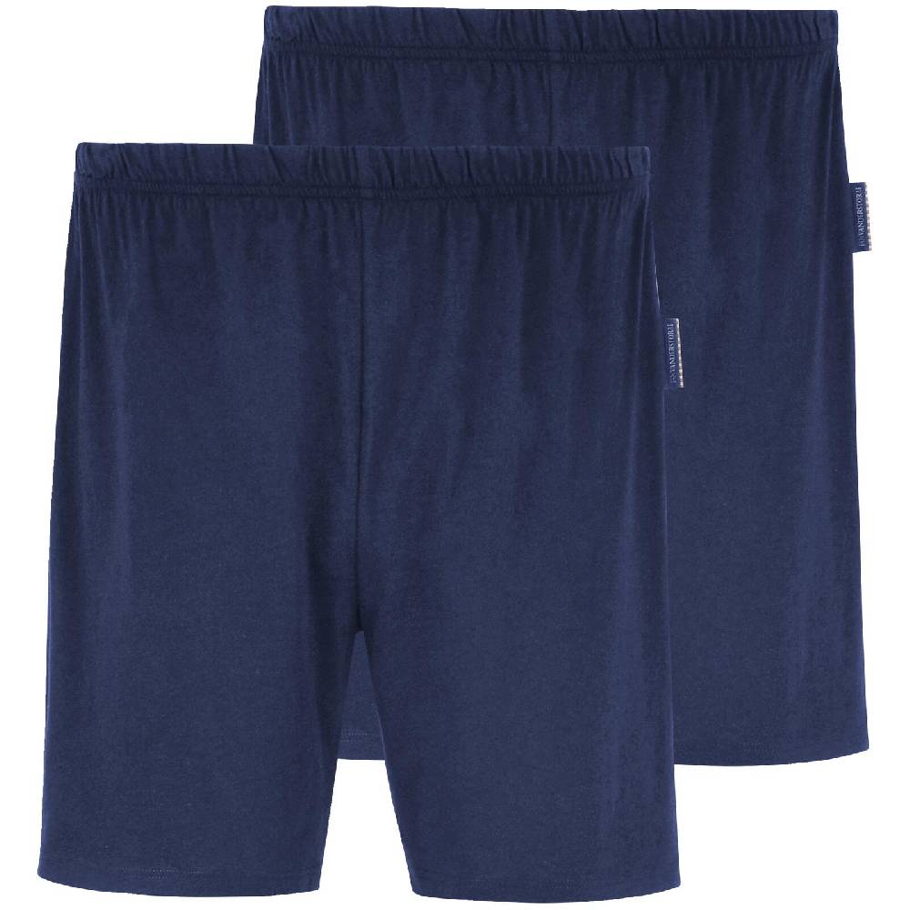 Jan Vanderstorm 2er Pack kurze Schlafhose TIEMU dunkelblau Vierteljährliche Förderung