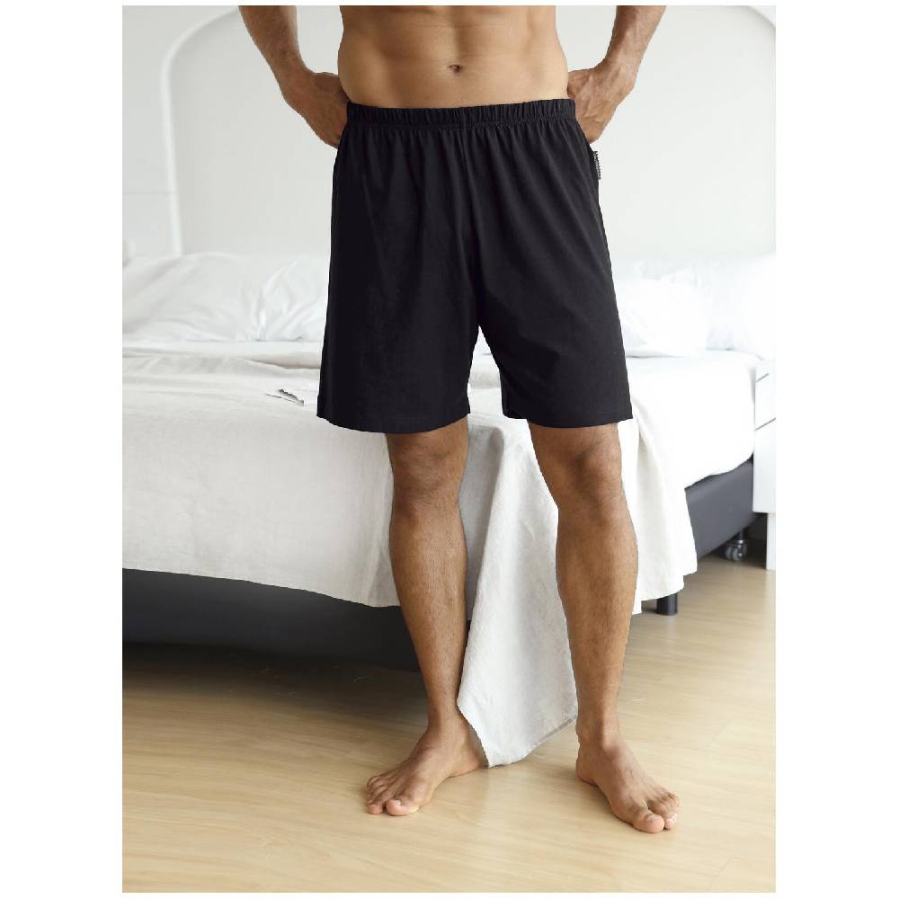 Jan Vanderstorm Kurze Schlafhose MALVIK schwarz Discount Store für neue Produkte