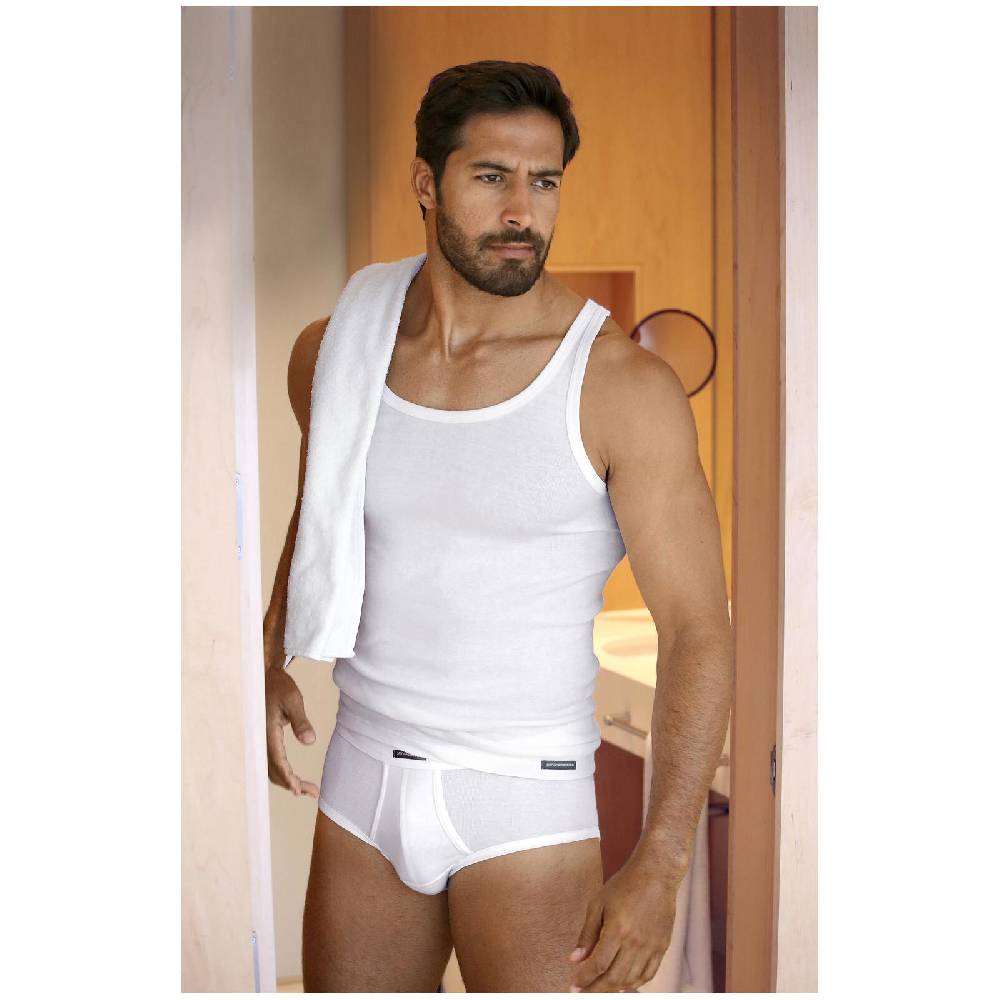 Jan Vanderstorm 2er Pack Unterhemd SOINI weiß Super Rabatt
