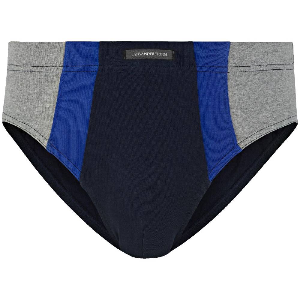 Jan Vanderstorm 4er Pack Sportslip FINNBARR dunkelblau 50% Rabatt mit kostenlosem Versand