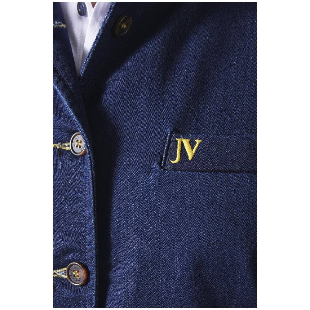 Jan Vanderstorm Jeansweste HILDEVIN dunkelblau Black Friday Preise
