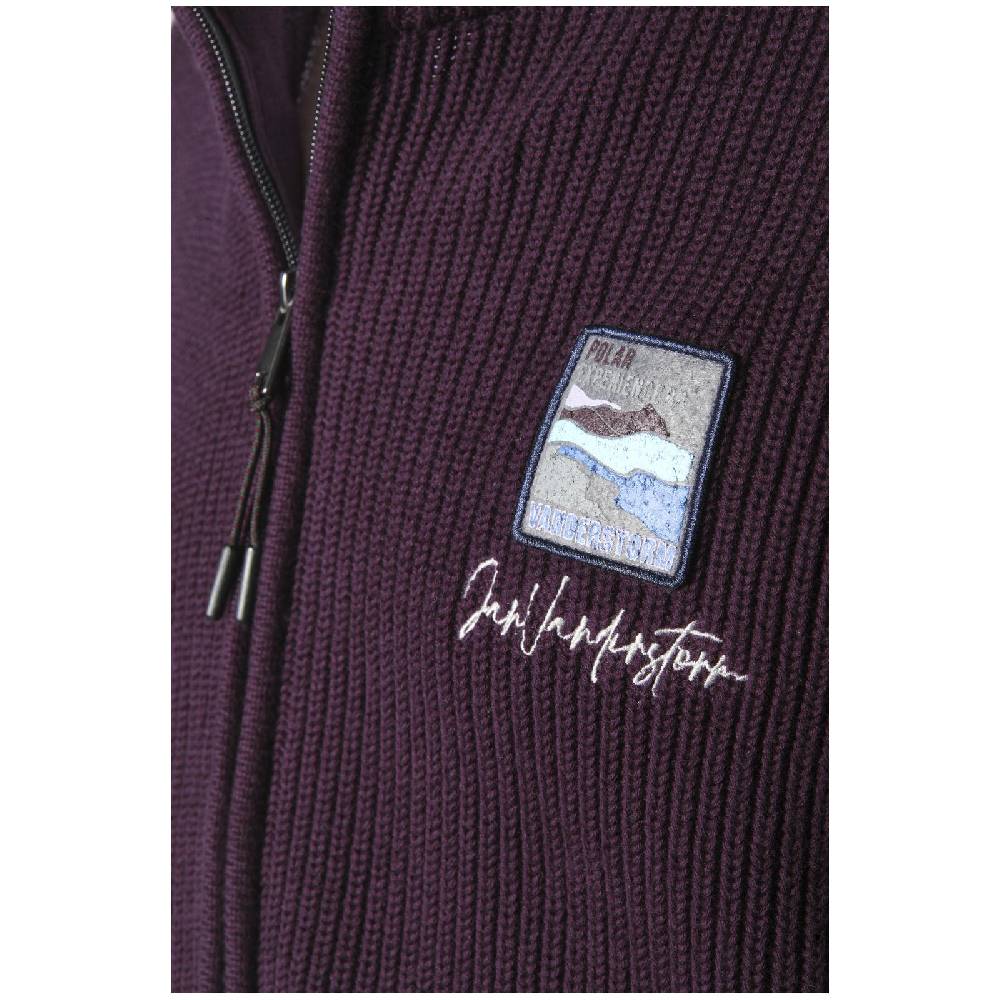 Jan Vanderstorm Strickjacke OLETARVIN dunkelrot Auslauf