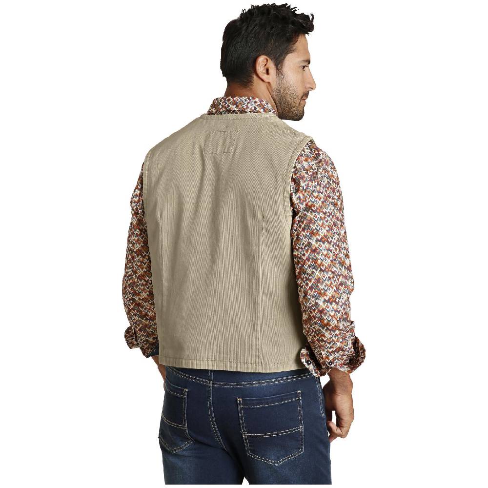 Jan Vanderstorm Weste TORELL beige Meist gekauft