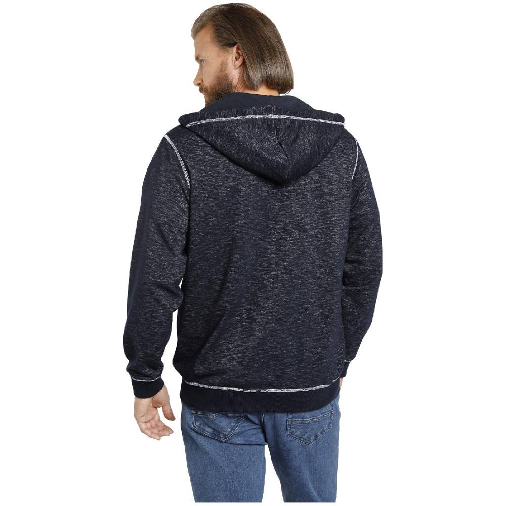 Jan Vanderstorm Sweatjacke JOKORA dunkelblau melange Sonderangebot