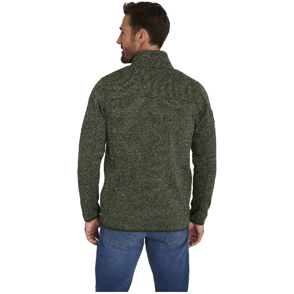 Jan Vanderstorm Strickfleecejacke KOLMUND oliv Rabatt