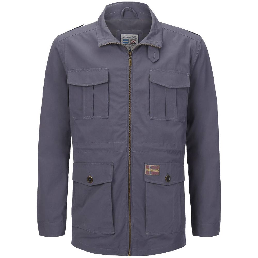 Jan Vanderstorm Fieldjacket BROR grau Versandkostenfrei