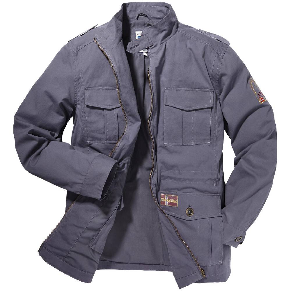 Jan Vanderstorm Fieldjacket BROR grau Versandkostenfrei