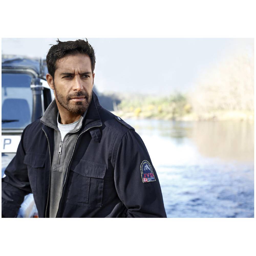 Jan Vanderstorm Fieldjacket BROR dunkelblau Begrenztes Angebot