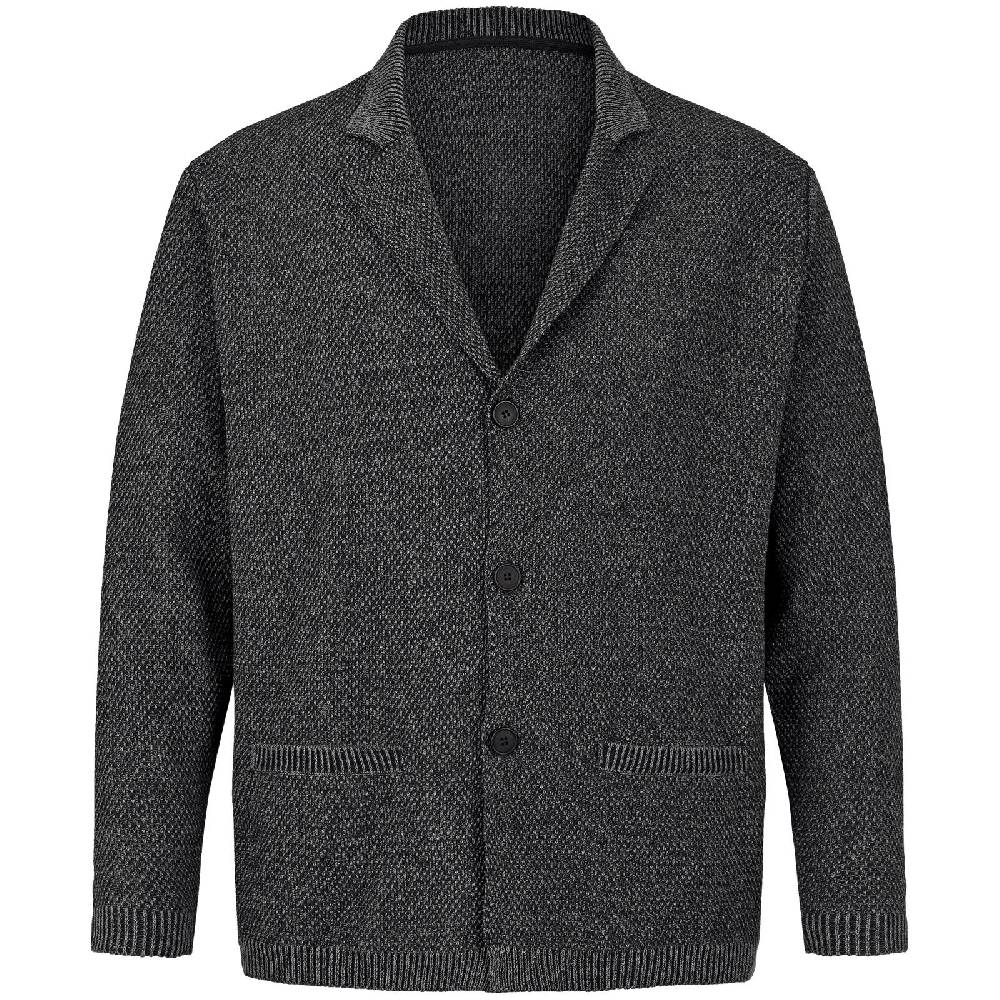 Jan Vanderstorm Strickjacke ASGER dunkelgrau Black Friday