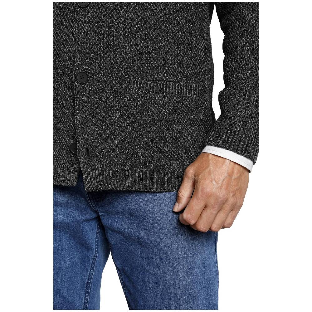 Jan Vanderstorm Strickjacke ASGER dunkelgrau Black Friday