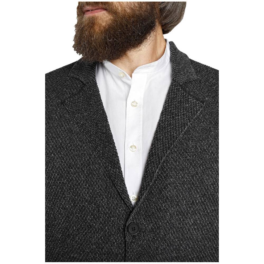 Jan Vanderstorm Strickjacke ASGER dunkelgrau Black Friday