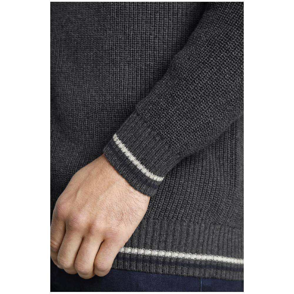 Jan Vanderstorm Strickjacke ANVE dunkelgrau Cyber Monday