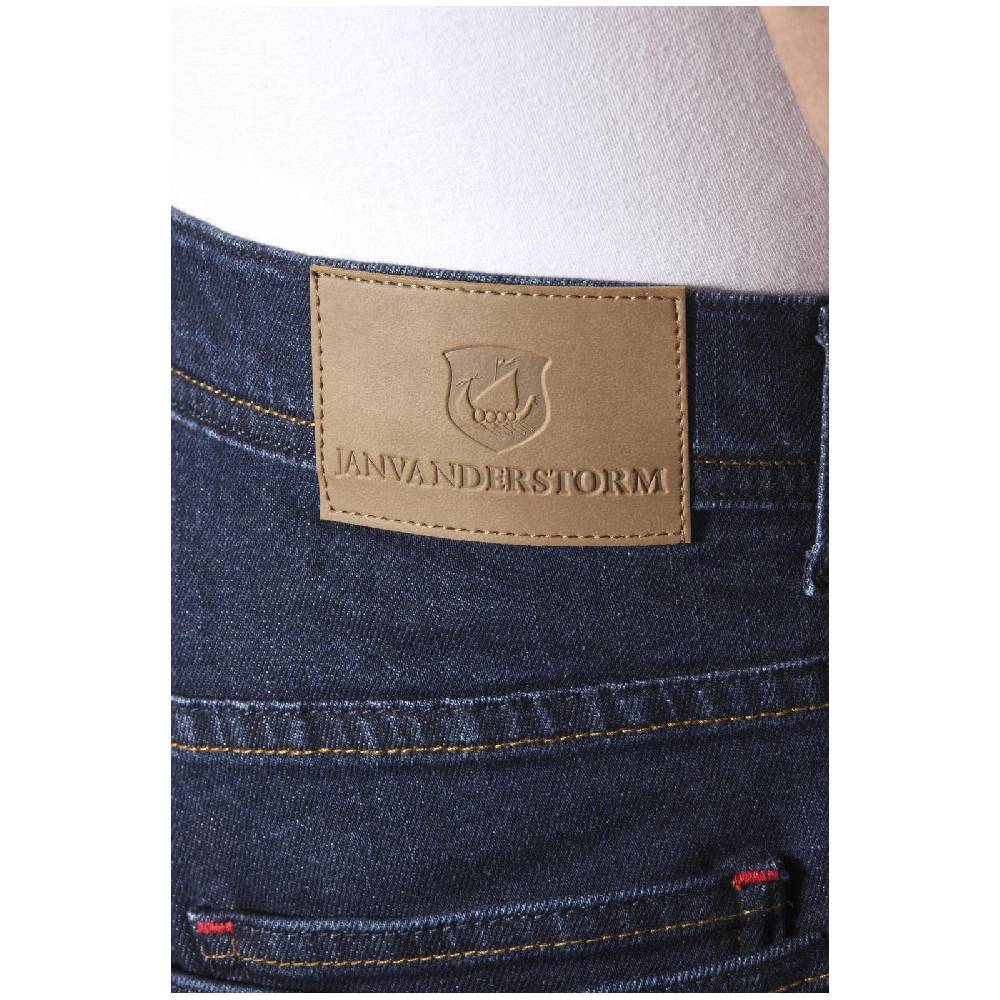 Jan Vanderstorm Tiefbundjeans JAAME dunkelblau Online Outlet