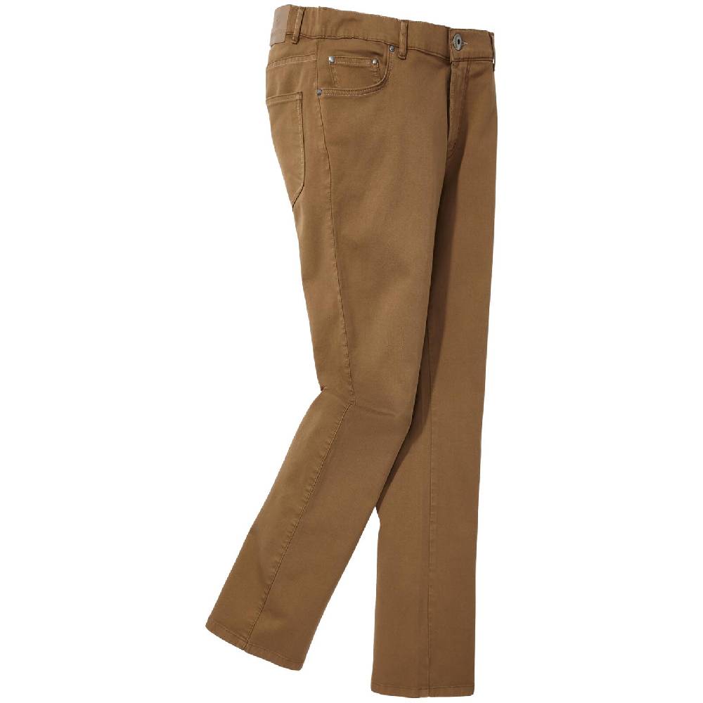 Jan Vanderstorm Tiefbundhose TARJE cognac Große Rabatte