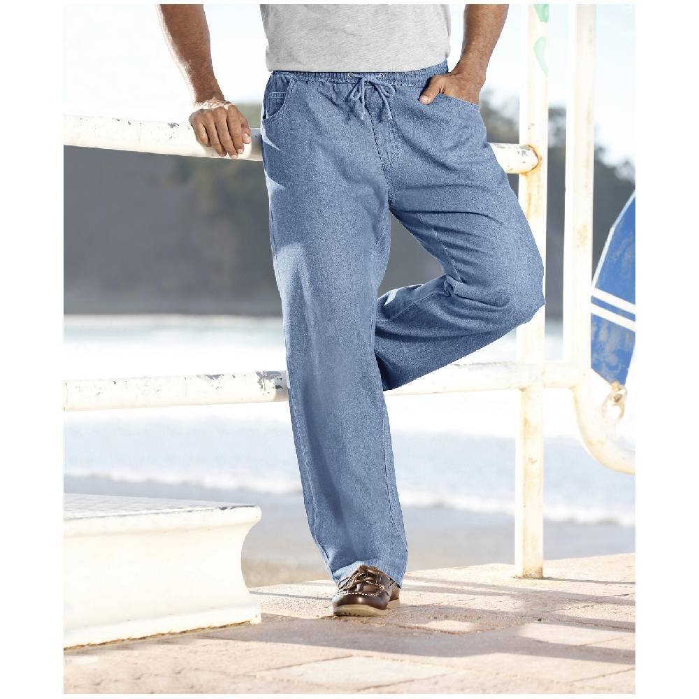 Jan Vanderstorm Schlupfjeans DAAN hellblau Zeitbegrenzte Promotion