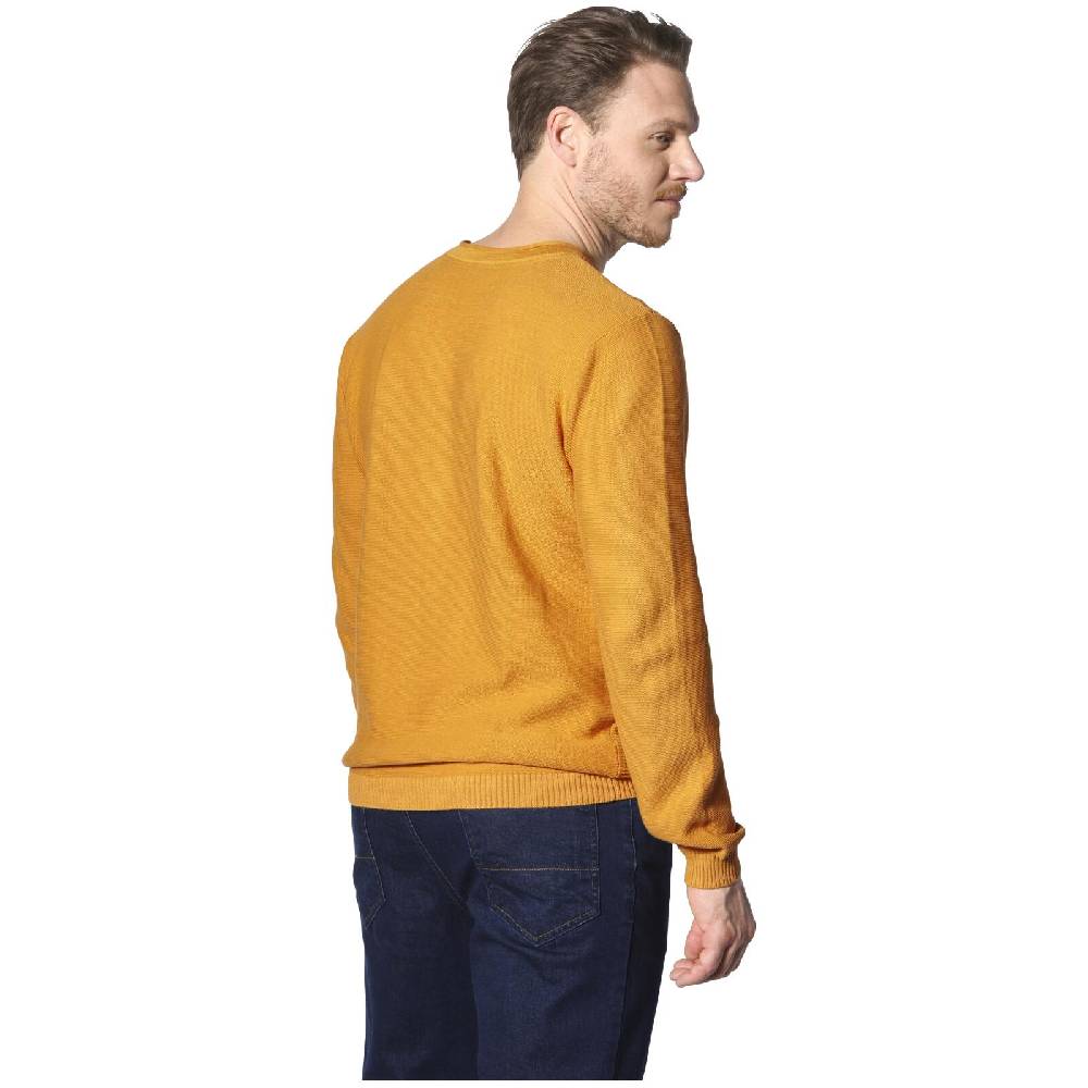 Jan Vanderstorm Pullover TRYGVE dunkelgelb Bis zu 60% Rabatt