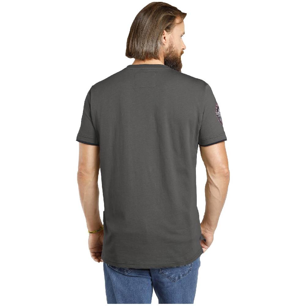 Jan Vanderstorm T-Shirt SÖLVE dunkelgrau Super Rabatt