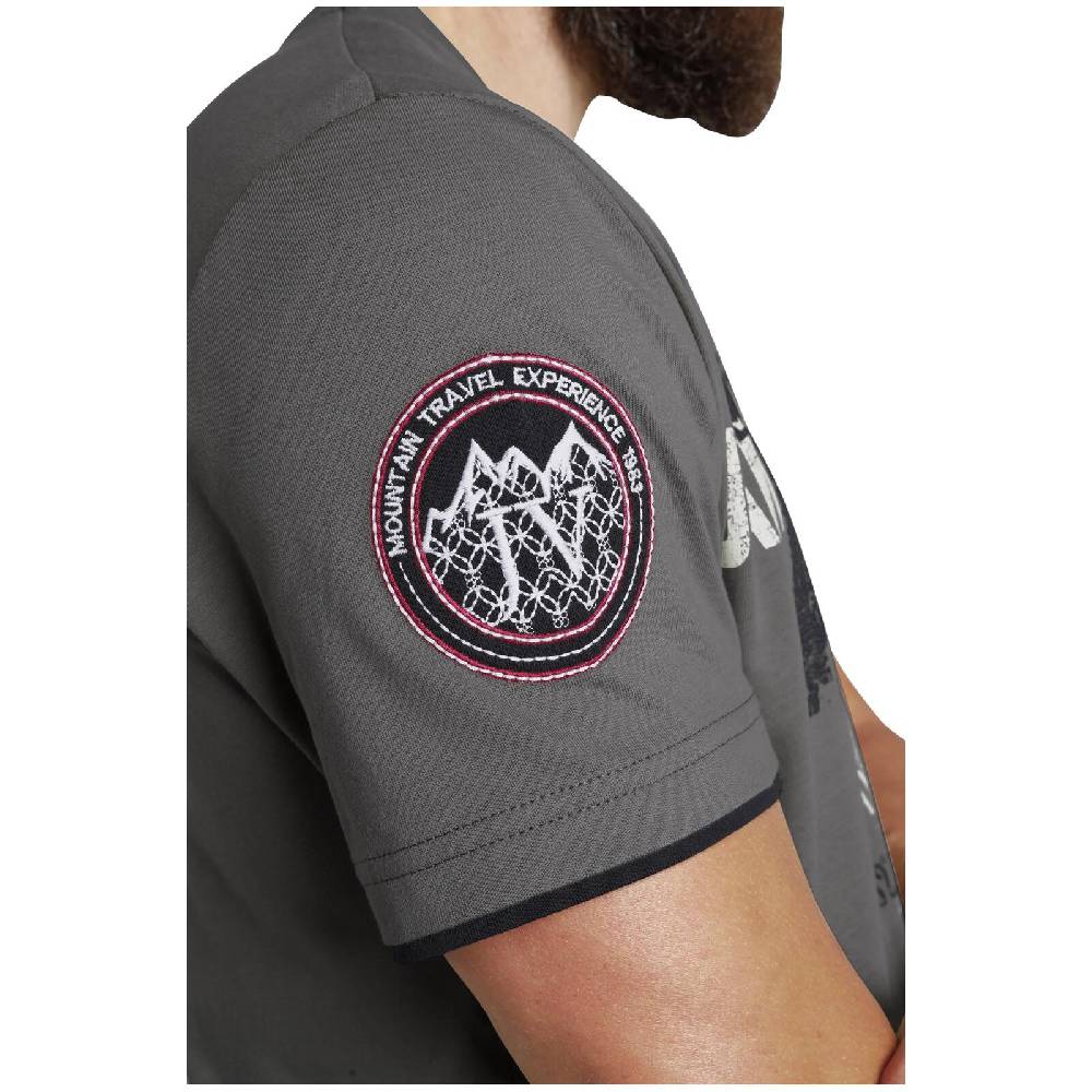 Jan Vanderstorm T-Shirt SÖLVE dunkelgrau Super Rabatt