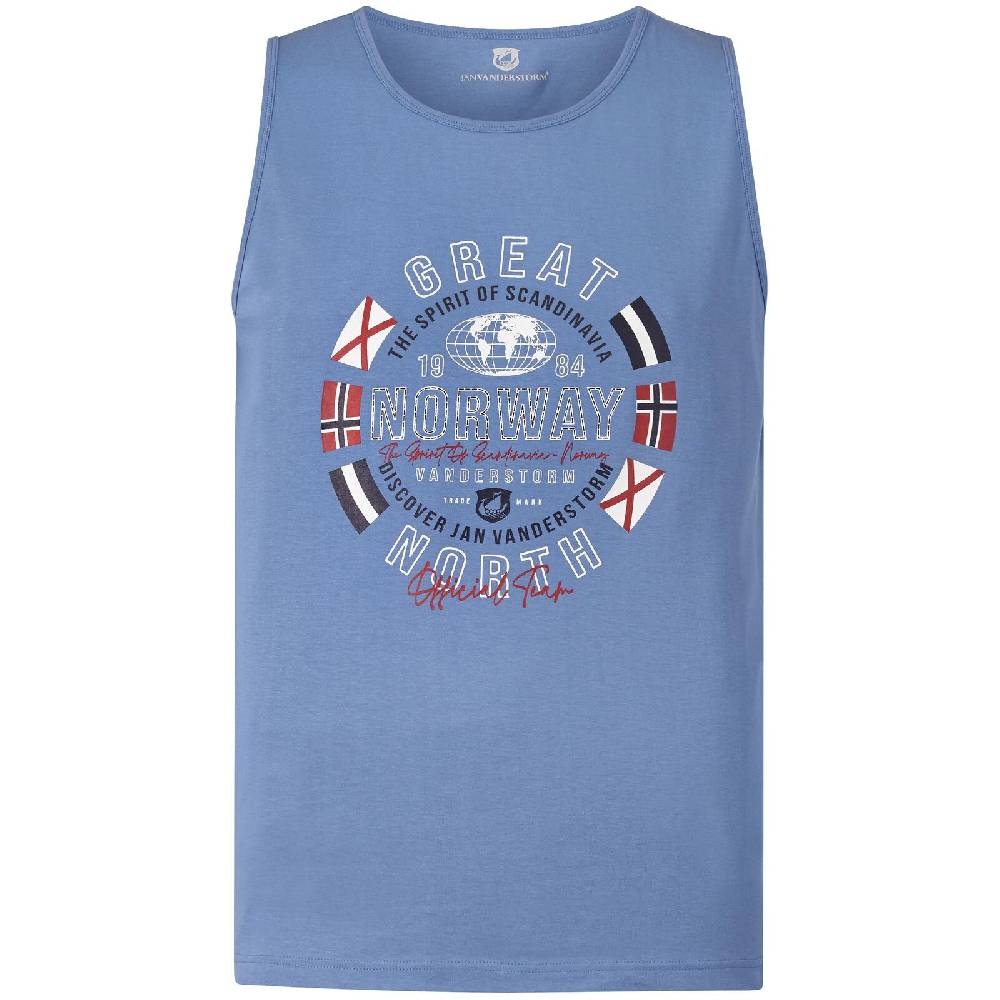 Jan Vanderstorm Tanktop TAMPPI blau Speichern exportieren