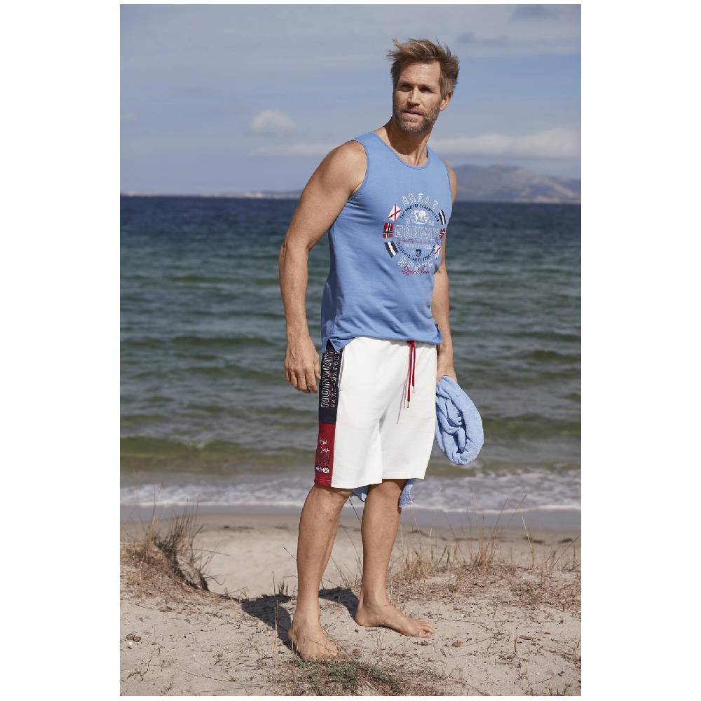 Jan Vanderstorm Tanktop TAMPPI blau Speichern exportieren