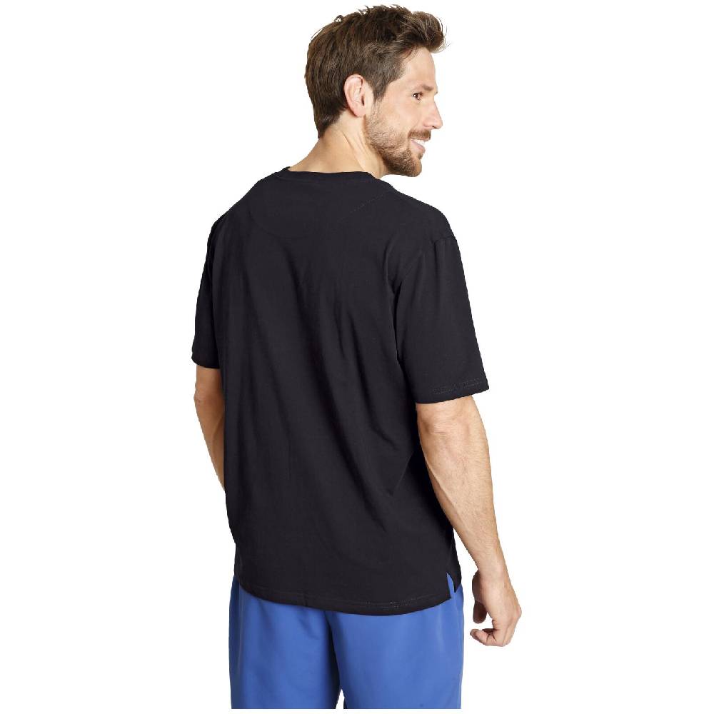 Jan Vanderstorm Doppelpack T-Shirt OSMO schwarz Black Friday Preise