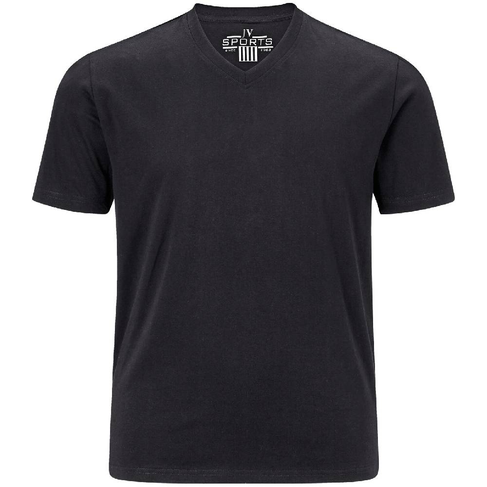 Jan Vanderstorm Doppelpack T-Shirt OSMO schwarz Black Friday Preise