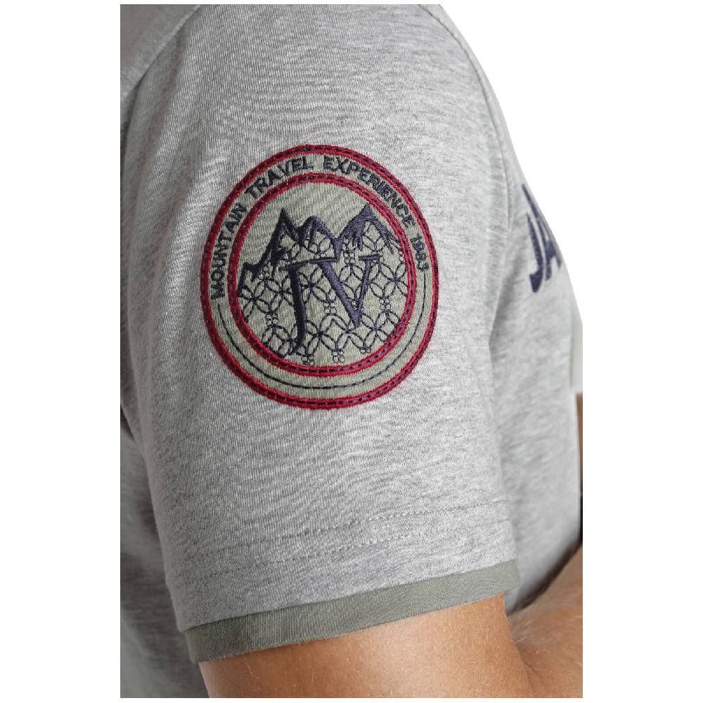 Jan Vanderstorm T-Shirt SÖLVE grau Verkauf