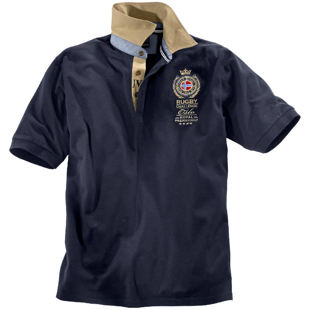 Jan Vanderstorm Poloshirt JOAKIM dunkelblau Meist gekauft