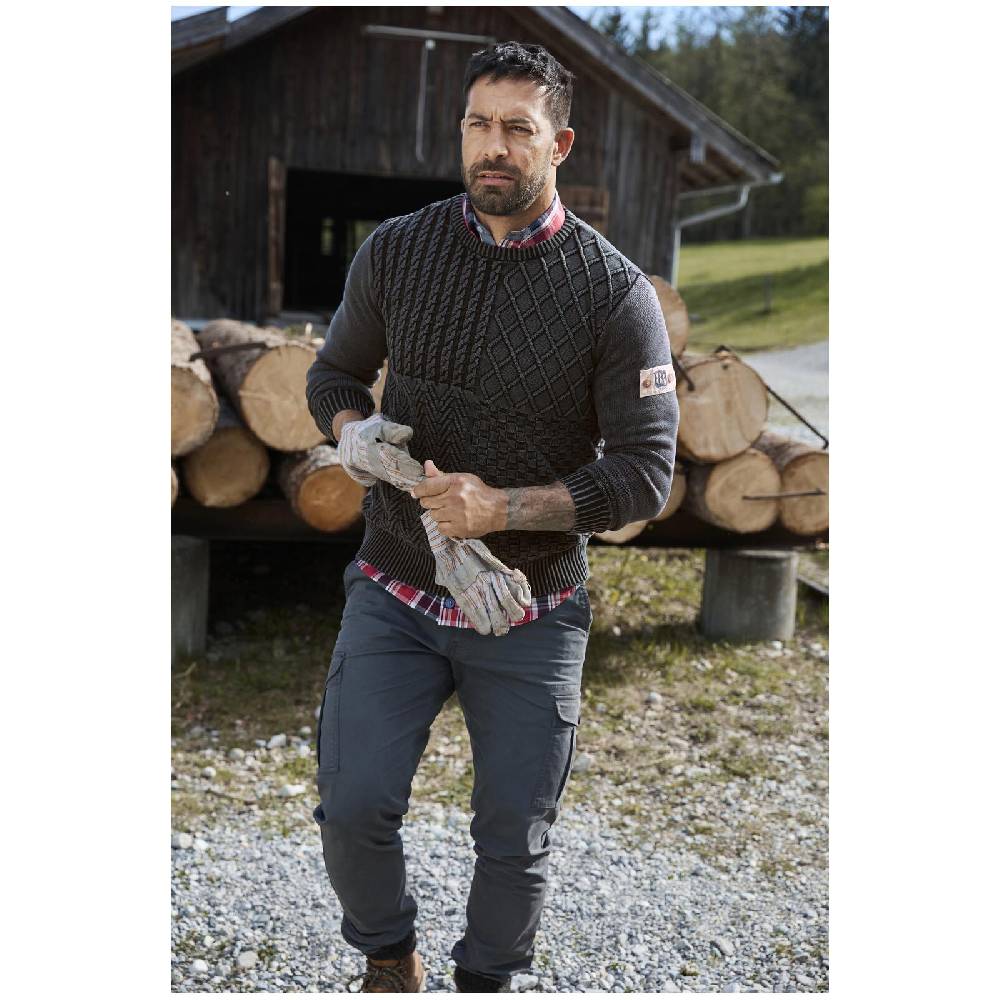 Jan Vanderstorm Pullover RABBE schwarz Cyber Monday