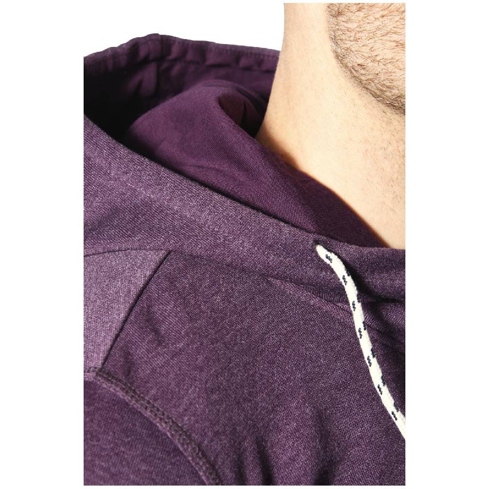 Jan Vanderstorm Sweatshirt BLANKARD dunkelrot melange Weihnachtsangebot
