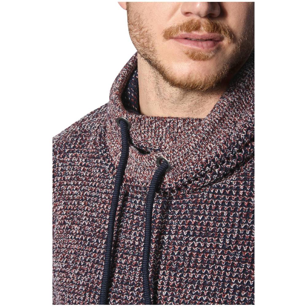 Jan Vanderstorm Pullover LARNO dunkelrot melange Vatertagsangebot