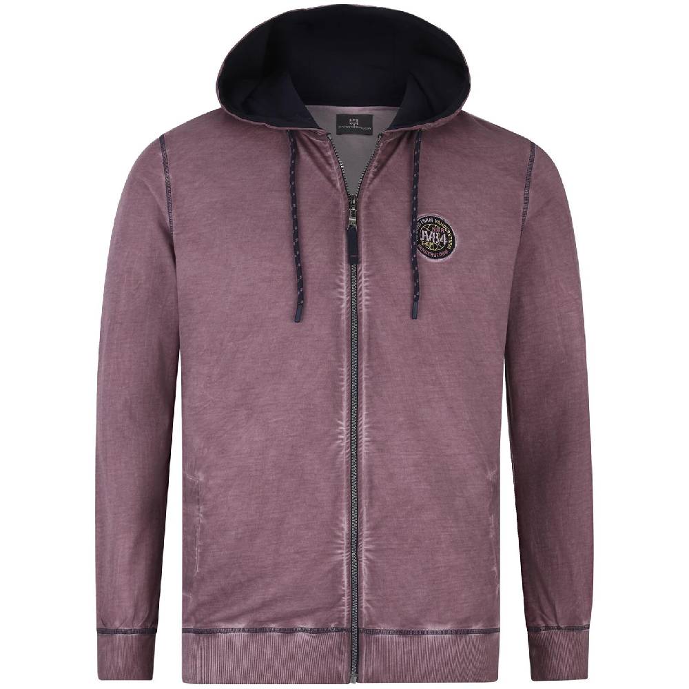 Jan Vanderstorm Sweatjacke PERKELMAN helllila Top Angebot