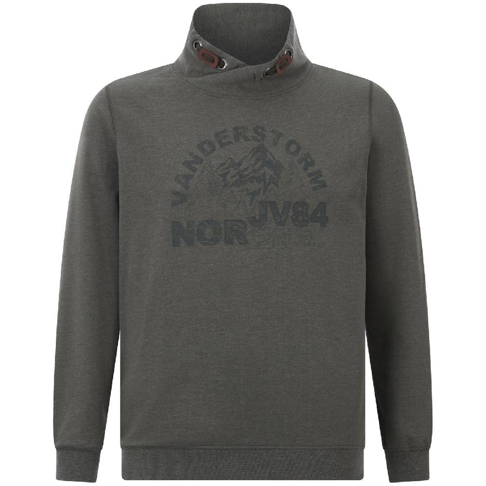 Jan Vanderstorm Sweatshirt TJOMME oliv Große Rabatte
