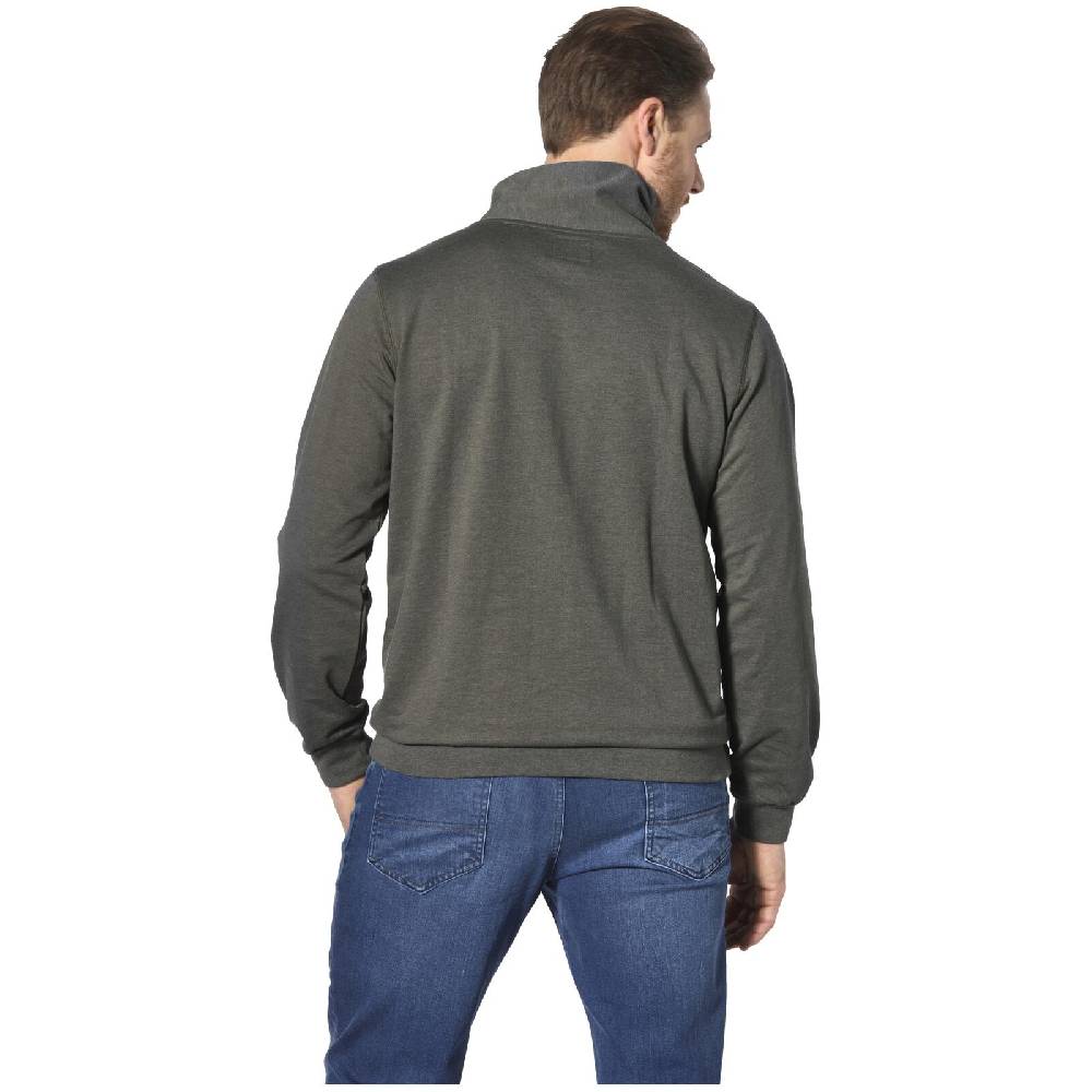 Jan Vanderstorm Sweatshirt TJOMME oliv Große Rabatte