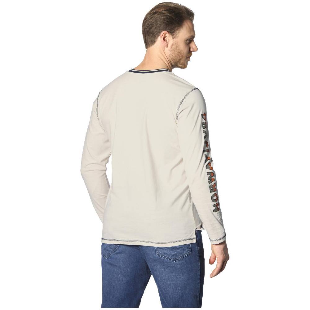 Jan Vanderstorm Langarmshirt RAGNHILD wollweiß Neuheiten