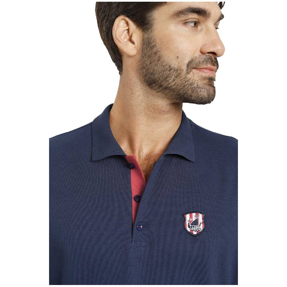 Jan Vanderstorm Poloshirt NISSE dunkelblau Kauf eins, bekomm eins gratis