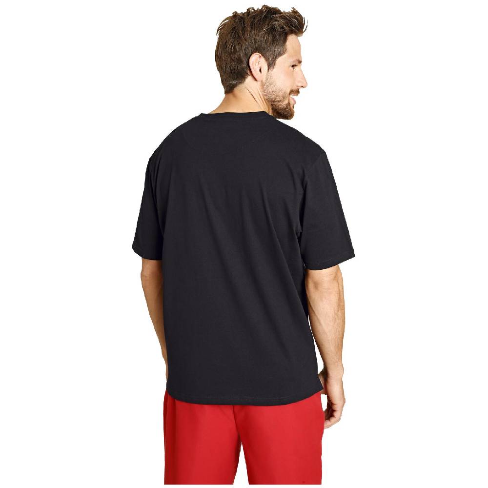 Jan Vanderstorm Doppelpack T-Shirt ERKE schwarz Tiefpreis