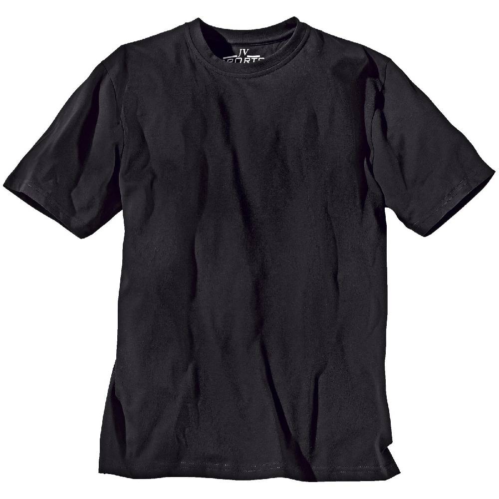 Jan Vanderstorm Doppelpack T-Shirt ERKE schwarz Tiefpreis
