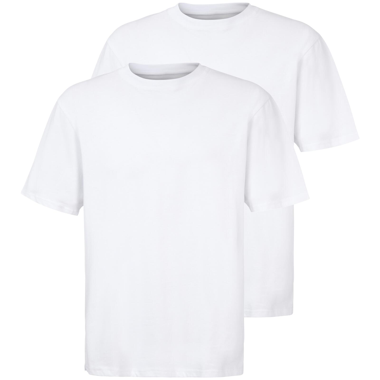 Jan Vanderstorm Doppelpack T-Shirt ERKE weiß Super Sparpreis