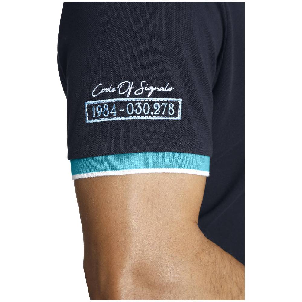 Jan Vanderstorm Poloshirt IWAR dunkelblau Wochenangebot